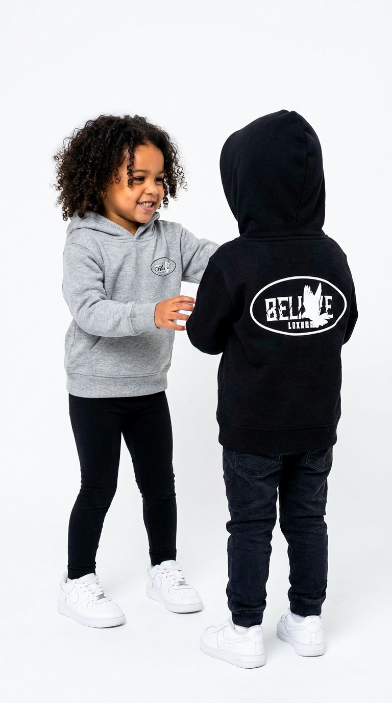 Kids Oversized Dove Hoody