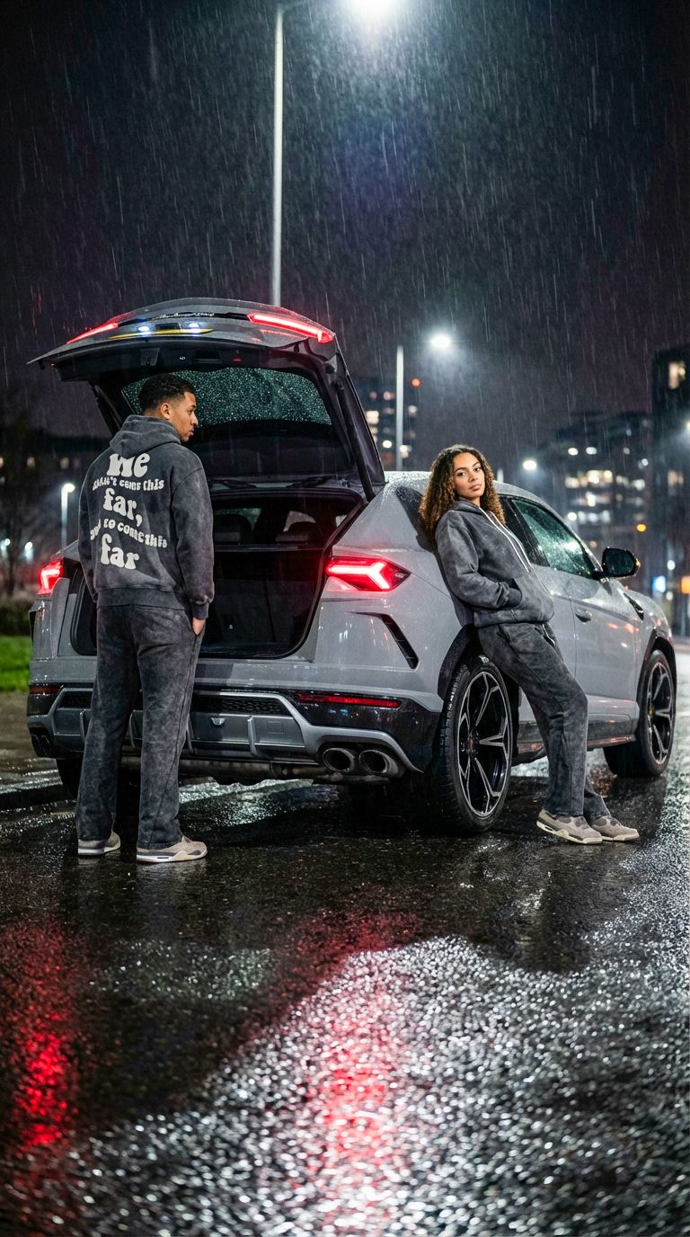 Stonewashed Tracksuit