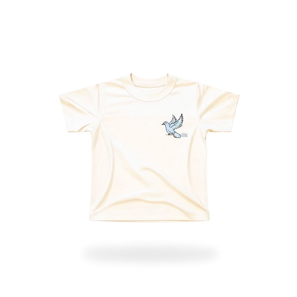 Kids Dove T-shirt - White
