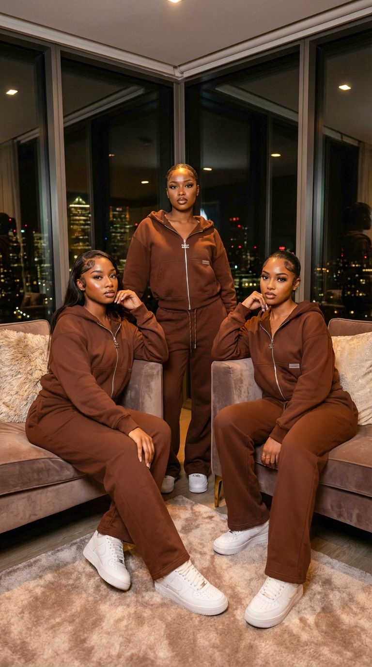 High End Straight Leg Tracksuit