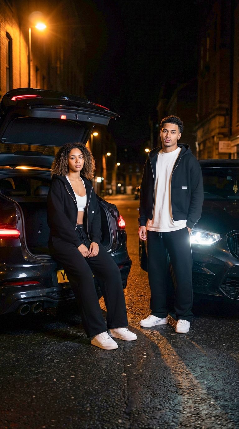 High End Straight Leg Tracksuit